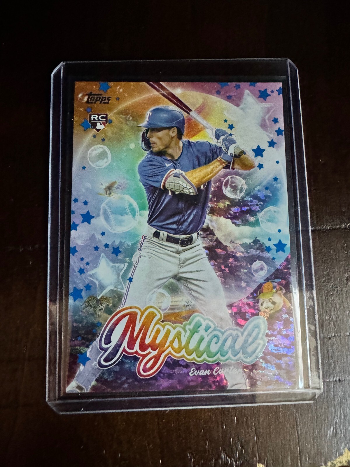 2024 Topps Update Series - Mystical Blue #MYS-14 Evan Carter (RC)