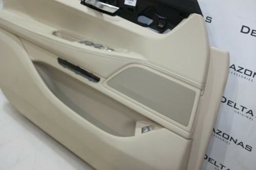 BMW G11 G12 Front Left Door Trim Panel Leather Türverkleidung Dakota CanberraBei - Picture 3 of 10