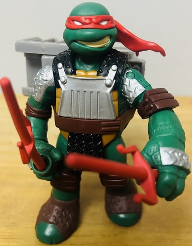 TMNT Teenage Mutant Ninja Turtles Bundle: 5 Figures, 2 Bikes. Superb Cond. Xmas - Picture 14 of 24