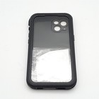 Lanhiem pour iPhone 13 Coque, IP68 Étuis Étanches Antipoussière Antichoc (Noir)