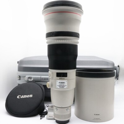 pirorin 断捨離中 EF600mm F4L IS Ⅱ USM Canon EF 600mm f-4L IS II USM Telephoto Lens for sale online