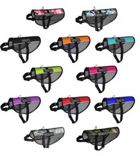 IN TRAINING Service Mesh Vest Removable Reflective Custom Patch Size 13" - 38"