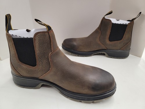 Para hombre Timberland Pro NASHOBA punta suave tirón bota de trabajo TB1A2NY3 214 marrón - Imagen 5 de 5
