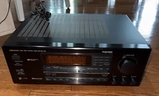 Onkyo TX-SV525 220W Surround Sound Dolby 5.1 Ch Home Theater Receiver - Read