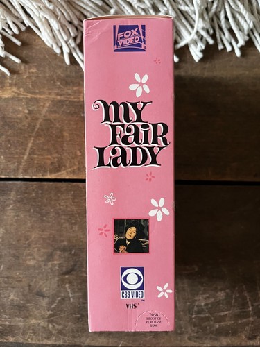 My Fair Lady VHS 1991 2 Tape Set Audrey Hepburn Rex Harrison - Picture 2 of 4