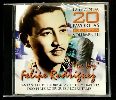 FELIPE RODRIGUEZ - 20 FAVORITAS VOL.3 / DISPONIBLE TAMBIEN VOL. 1,2,4 - CD 