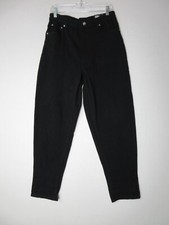 H M Womens High Waist Single Button Ankle Jeans Skinny Leg Pockets Size 10