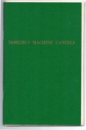 US- Doremus Machine Cancels by Frederick Langford, 1968