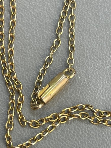 Art Nouveau Citrine Amethyst Rock Crystal Teardrop Negligee Necklace 9ct Gold - Picture 7 of 10