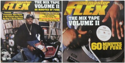 ☆Funkmaster Flex☆ hiphop 90s poster Funkmaster Flex 1997 Volume 2 promotional poster/flat