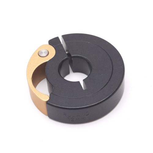 Ruland MQCL-12-A Quick Clamping Shaft Collar, Size: 12mm, OD: 38mm, 10mm Wide - Picture 1 of 4