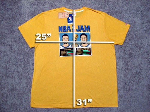 HOMAGE NBA JAM Golden State Warriors 2022 NBA CHAMPS Splash Brothers t-shirt XXL - Picture 6 of 6