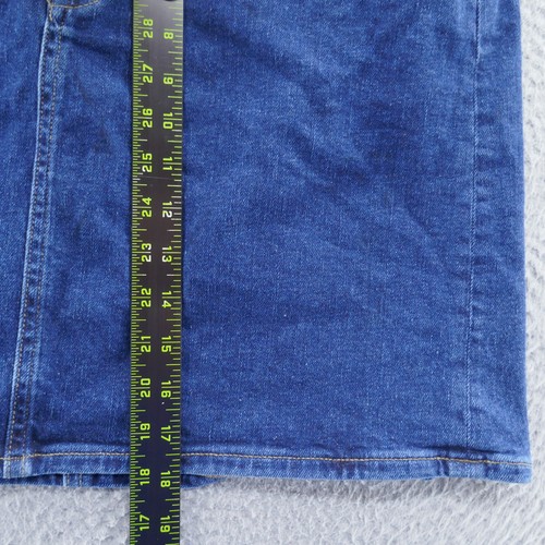 J Crew Womens A-Line Denim Skirt 12 Blue Medium Wash Short Casual NEW - Picture 10 of 17