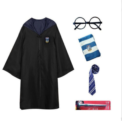 Harry Potter Umhang Weste Krawatte Schal Robe Erwachsene Kinder Kostüm Cosplay🔥 - Bild 26 von 39