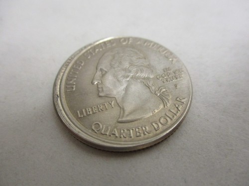 Error 2000-P United States New Hampshire State Quarter US Coin Misaligned Die - Picture 3 of 8