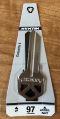 Hillman KeyKrafter House/Office Universal Key Blank 97 KW10, KW11 Single Hillman KeyKrafter House/Office Universal Key Blank 97 KW10, KW11 Single