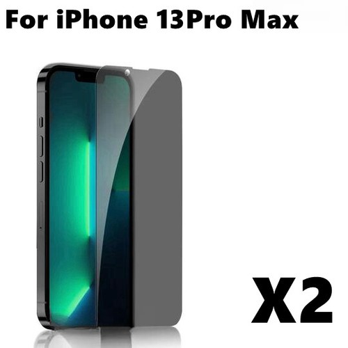 2X Privacy Tempered Glass Screen Protector Fr iPhone 16 15 14 13 12 11 Pro Max - Picture 17 of 29