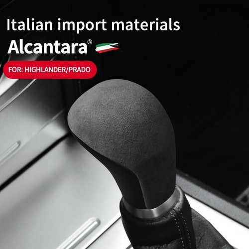 Alcantara Suede Gear Shift Knob Cover Interior Sticker Trim For Toyota Highlande - Picture 3 of 9