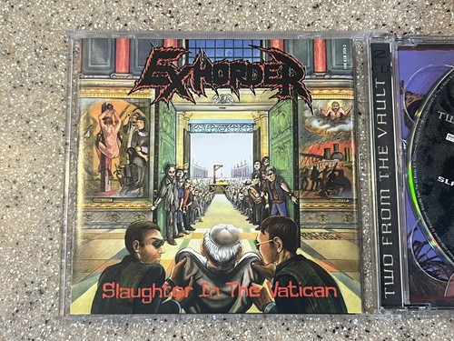 Exhorder Slaughter In The Vatican / The Law Cd 2003 Two From The Vault Mint Cond - Picture 3 of 16