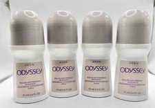 AVON ODYSSEY ROLL-ON DEODORANT  4 VALUE PACK  2.6OZ EACH