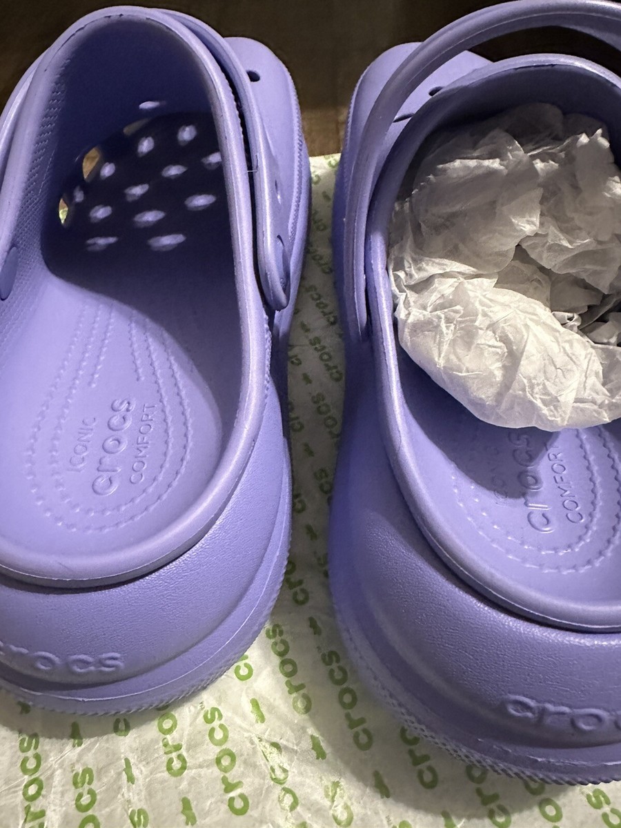 Crocs Crush Sandal - Black - Size M6/W8 - Unisex - 207670