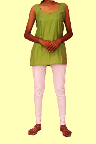 Pack Of 2 Women Short Camisole Cotton Slip for Transparent Kurtis Sleeveless Top - Picture 148 of 174