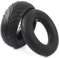 (1 Set) Universal Rear 110/50-6.5 Tire and Tube Set - Fits Most 38Cc, 47Cc, and