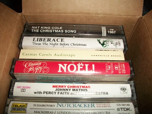 Lot 12 Cassette Tapes GREAT MIX NUTCRACKER CHRISTMAS LIBERACE CATMAS PAVAROTTI - Picture 4 of 7