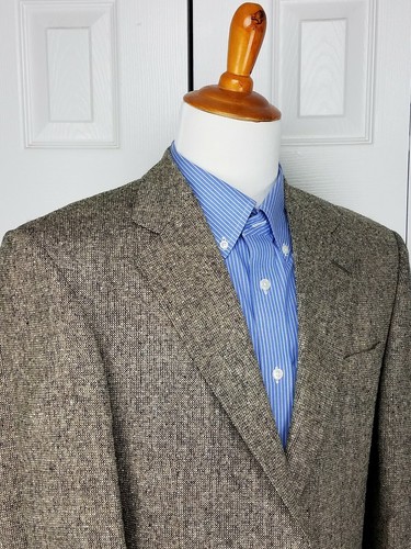 Barrington Mens Silk Sport Coat Blazer Suit Jacket Size 38R - Picture 12 of 12