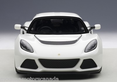 ミニカー AUTOart 1/18 Lotus Exige S AUTOart 1/18 Scale LOTUS EXIGE S White Diecast Car Model Toy