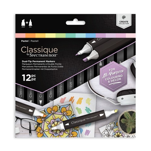 Marcadores clásicos SPECTRUM NOIR - pastel (paquete de 12) - NUEVOS