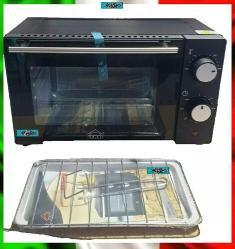 Forno Fornetto Elettrico 10L 100-230°C Teglia Griglia Compatto, Timer - Foto 2 di 11