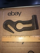 Vintage Farm Crane Lifting Hook 7" long great estate sale find ! see photo’s !