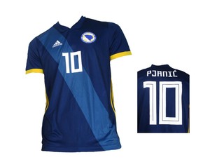 Details about Bosnia and Herzegovina Jersey Home 201819 Adidas Shirt Soccer Miralem Pjanić Bosnia & Herzegovina Home Jersey 2018 2019