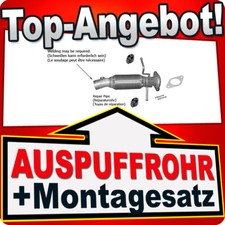 Reparaturrohr für VOLVO S40 II C30 V50 1.8 2.0 auch FlexFuel 2004-2012  Auspuff