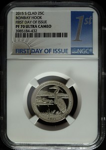 2015 S Silver America the Beautiful Quarters ALL Certified Perfect by NGC PF70