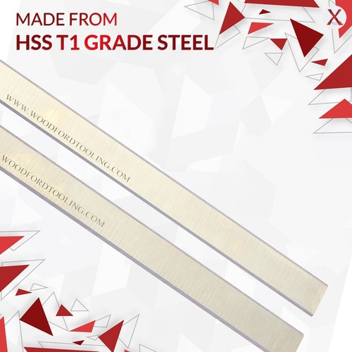 Metabo HC260C 260 x 20 x 3mm HSS Resharpenable Planer Blades 1 Pair - Picture 13 of 13