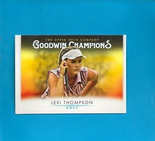 2021 Upper Deck Goodwin Champions Base #81 Lexi Thompson Golfer