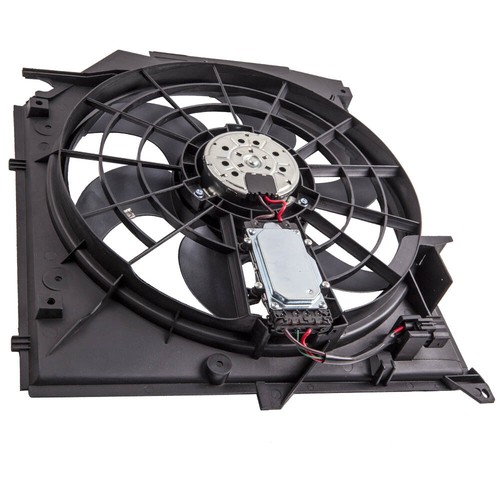 Radiator Cooling Fan w/ Module + Brushless Motor for BMW E46 3 Series 1998-2007 - Picture 4 of 12