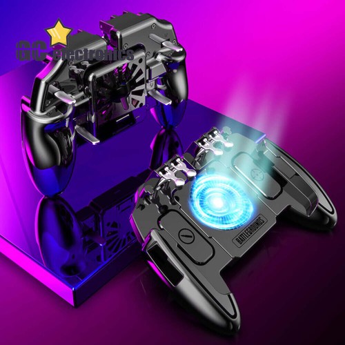 M10/M11 6 Fingers Mobile Gaming Cooling Gamepad for PUBG Controller JoystickA3GK - Picture 8 of 17