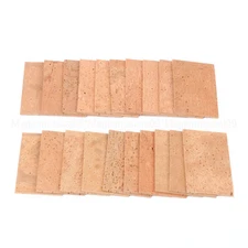 20PCS Professioanl Natural Sax Saxophone Neck Cork Sheet For Saxophone 2mm