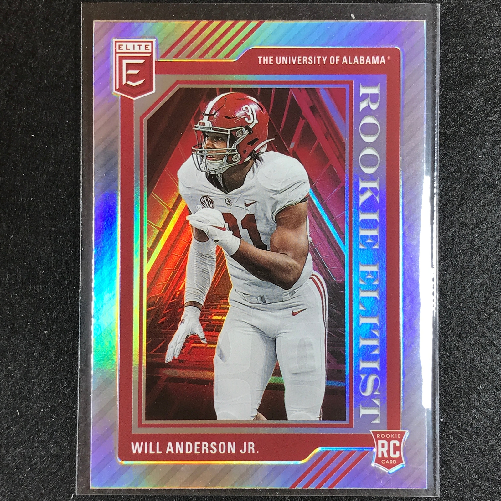 2023 Donruss Elite NFL WILL ANDERSON JR. Rookie Elitist Silver #9