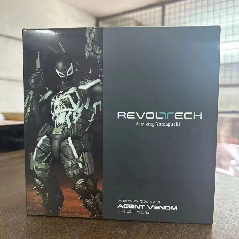REVOLTECH AGENT VENOM フィギュア 2024 New Revoltech Amazing Yamaguchi Spider-Man Agent Venom
