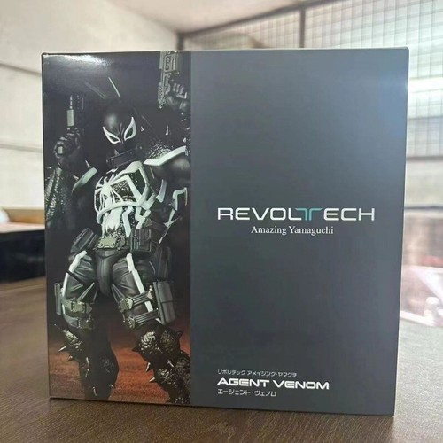 2024 New Revoltech Amazing Yamaguchi Spider-Man Agent Venom Action Figure Boxed - Picture 3 of 12