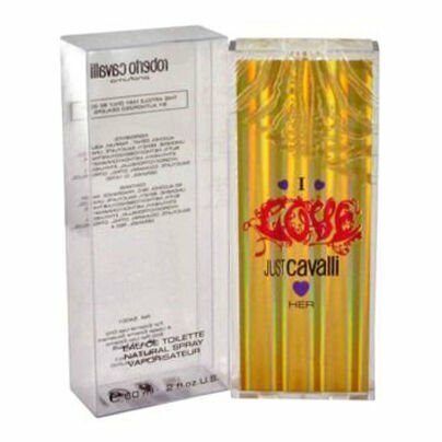 I LOVE JUST CAVALLI HER by Roberto 2.0 oz EDT Women's Spray Perfume 60 ml  New | eBay