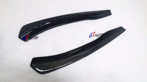 CARBON FIBER SIDE SKIRT EXTENSIONS + REAR SPLITTER FOR BMW E63 E64 M6 ONLY - Bild 4 von 5