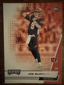 Joe Burrow 2020 Playoff Rookie Card #201 (5894)
