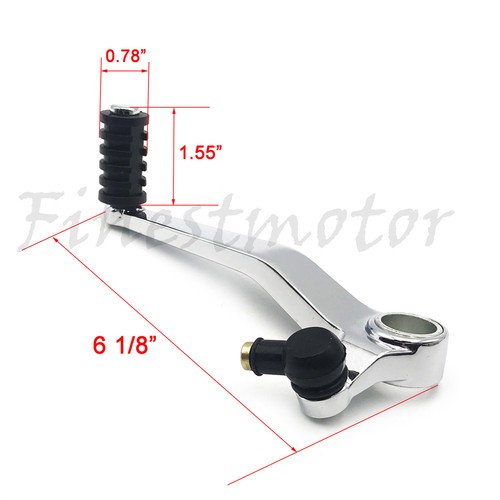 Chrome Gear Shift Pedal Lever for Suzuki GSXR750 1988-2005 GSXR1000 2001-2004 - Picture 4 of 7