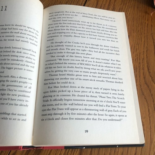 The Scorch Trials by James Dashner Hardcover 2010 1st Printing - Picture 12 of 19