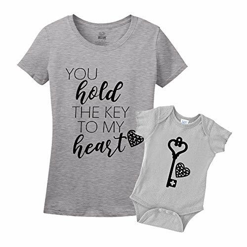You Hold The Key to My Heart Shirt for Matching Mother Baby Daughter Son - Picture 1 of 1